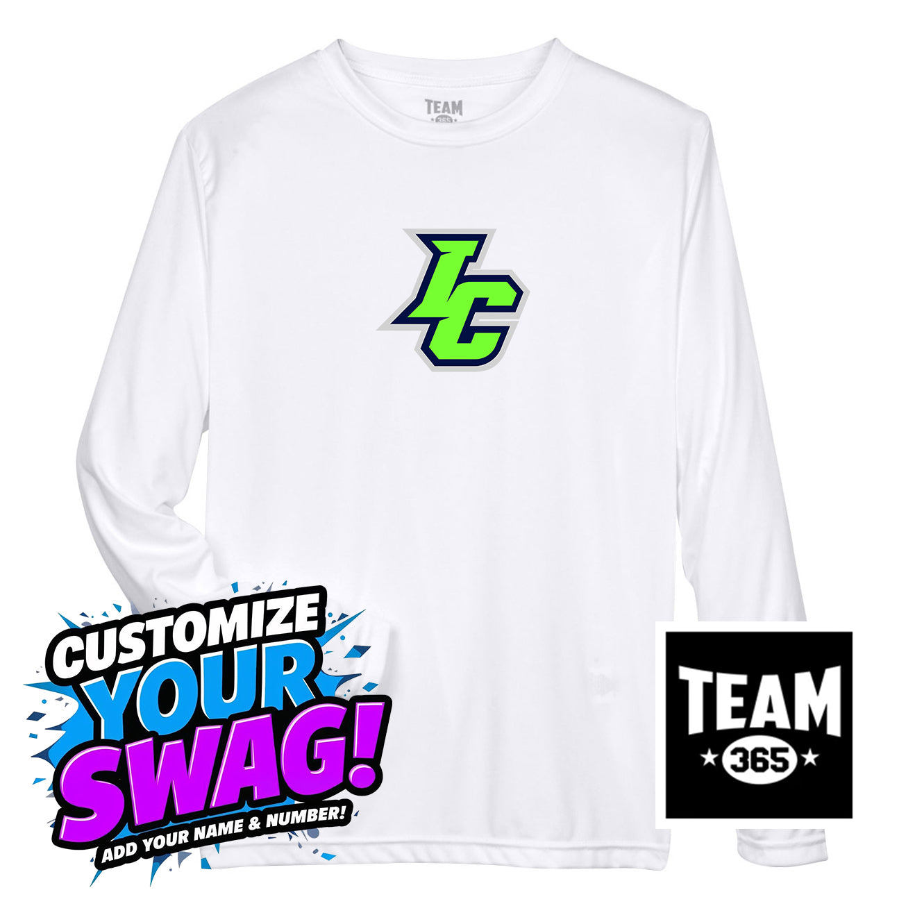 Team 365 Youth & Men's Zone Performance Long-Sleeve T-Shirt - Indy Clutch Baseball