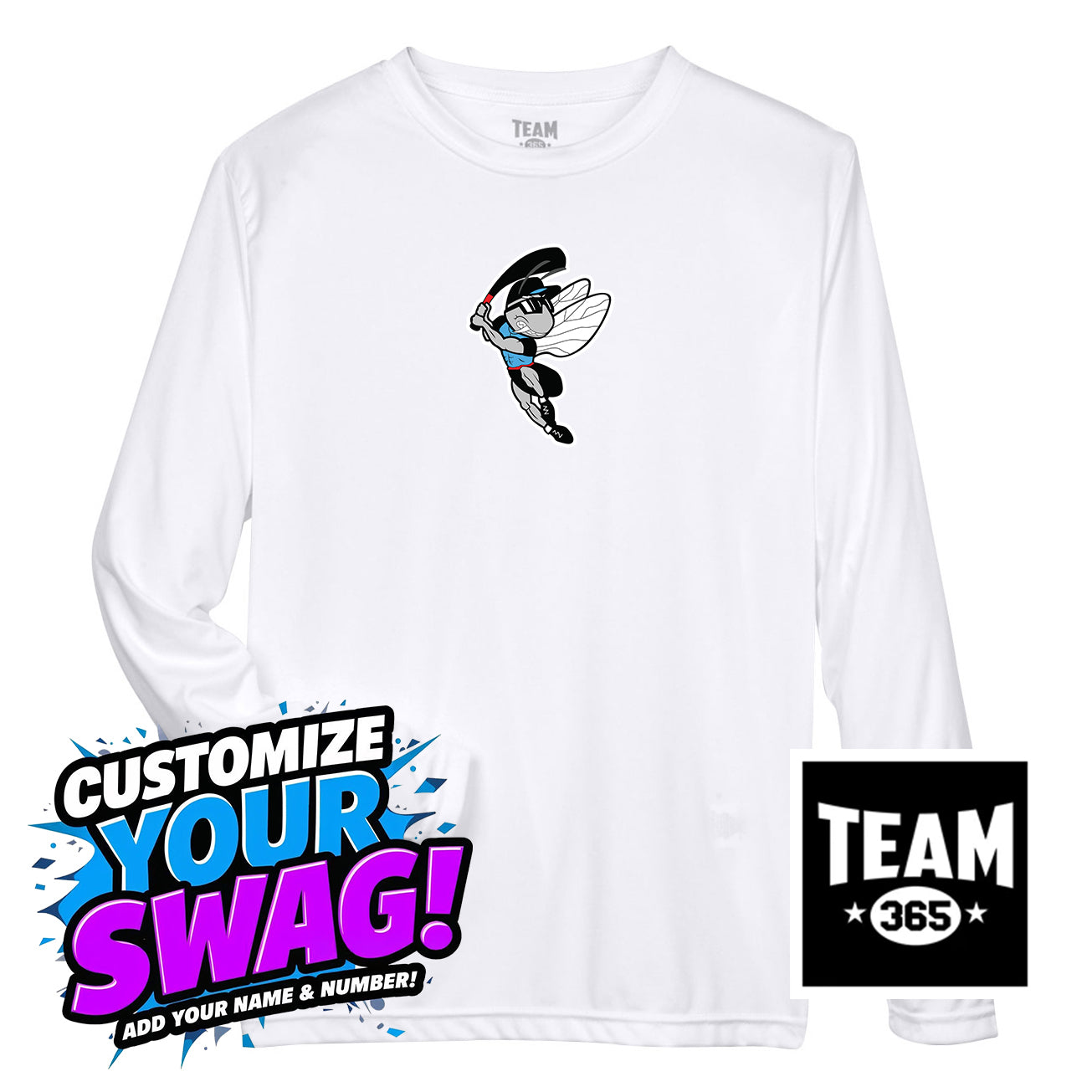 Team 365 Youth & Men's Zone Performance Long-Sleeve T-Shirt - NBC Gnats Baseball