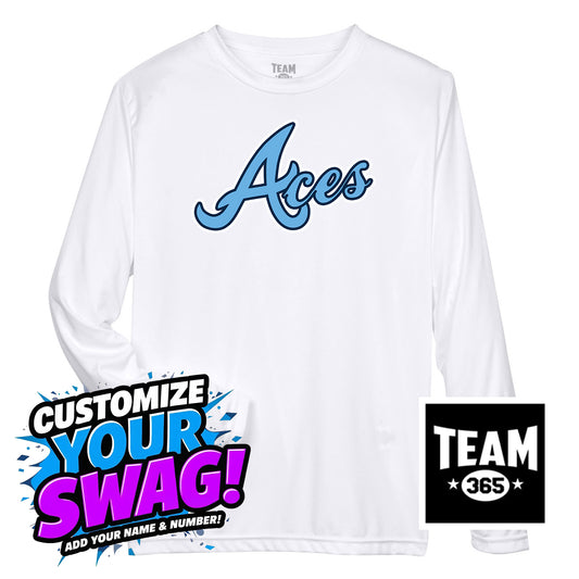 Team 365 Youth & Men's Zone Performance Long-Sleeve T-Shirt - Aces Baseball