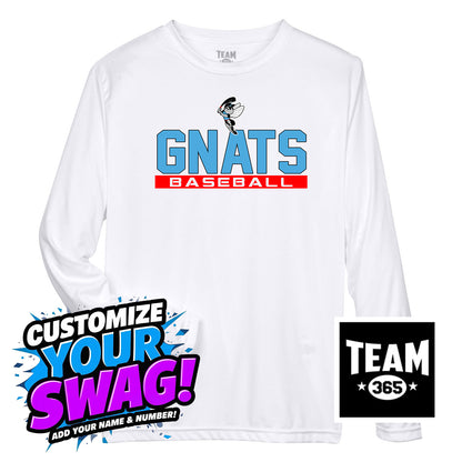 Team 365 Youth & Men's Zone Performance Long-Sleeve T-Shirt - NBC Gnats Baseball