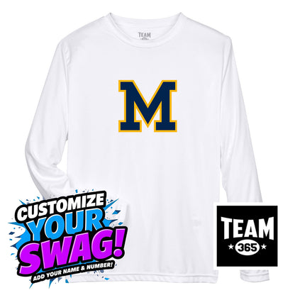 Team 365 Youth & Men's Zone Performance Long-Sleeve T-Shirt - Midland Baseball