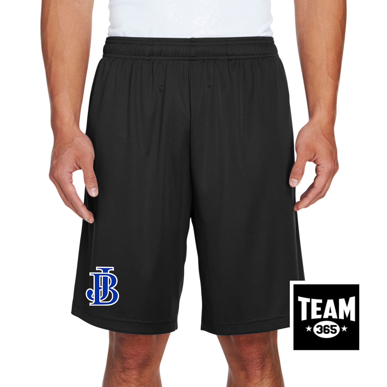 Team 365 Youth & Men's Zone Performance Short - Jax Beach Baseball