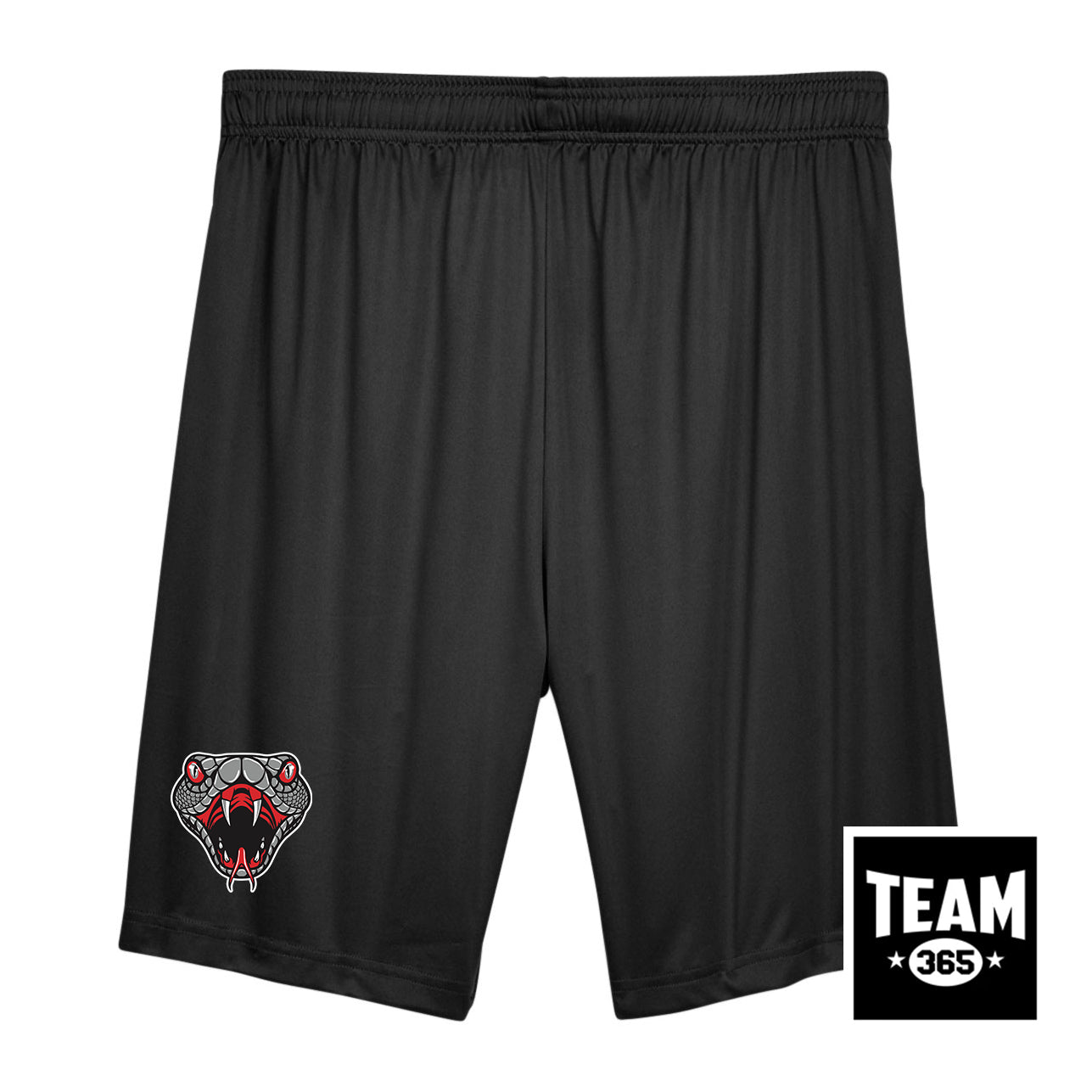 Team 365 Youth & Men's Zone Performance Short - Black Creek Cottonmouths