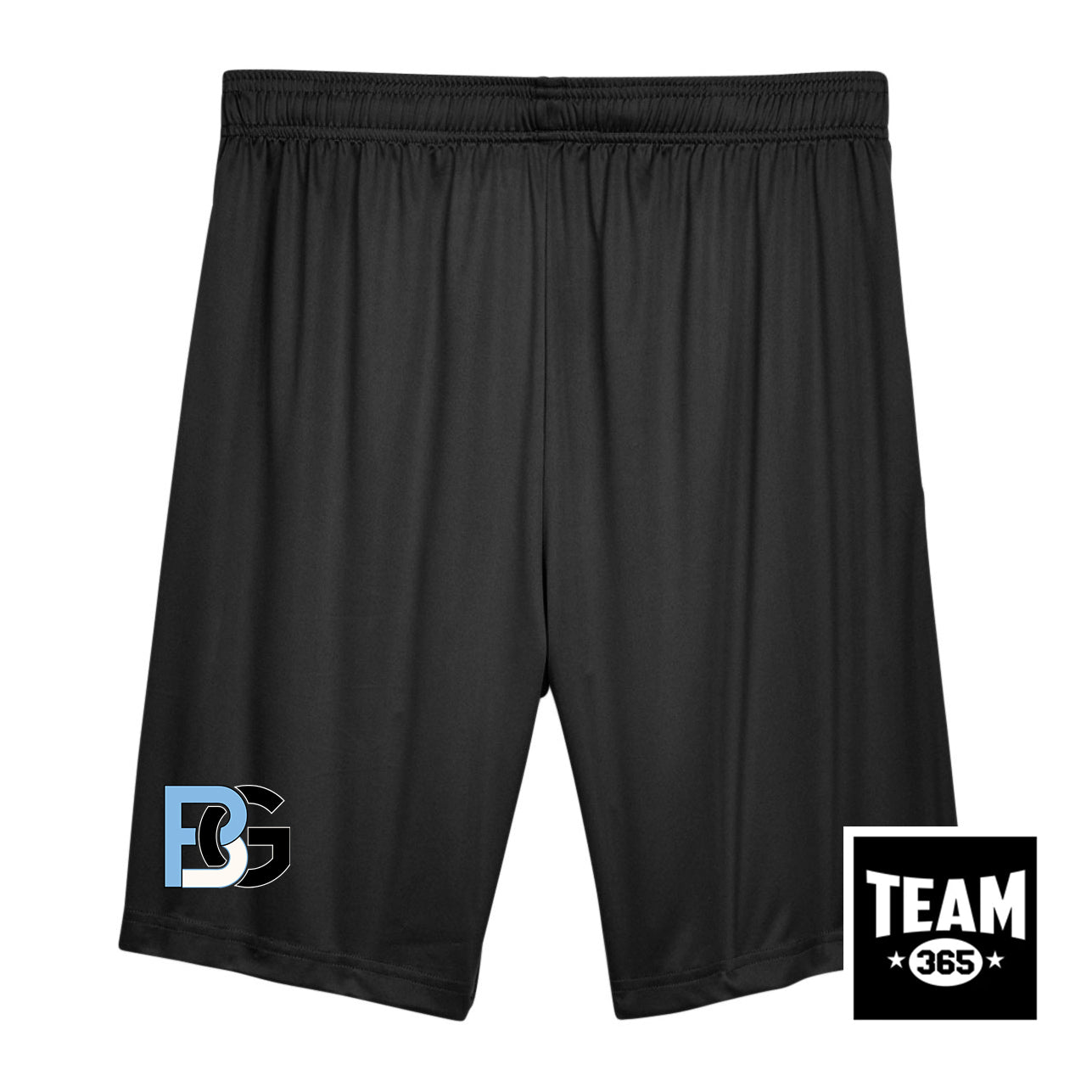 Team 365 TT11SH Men's Zone Performance Short - Lightning Baseball