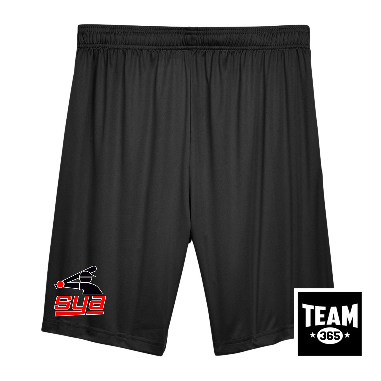 Team 365 Youth & Men's Zone Performance Short - SYA Batter Logo
