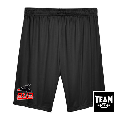 Team 365 Youth & Men's Zone Performance Short - SYA Batter Logo