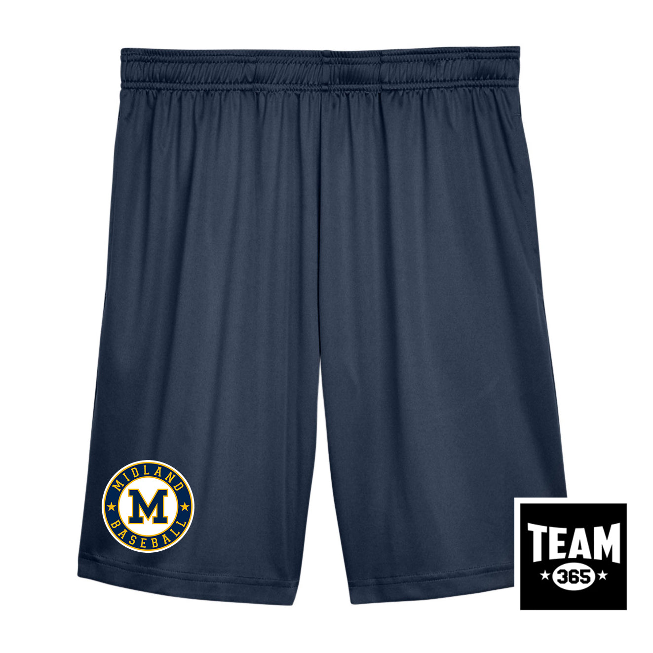 Team 365 Youth & Men's Zone Performance Short - Midland Baseball
