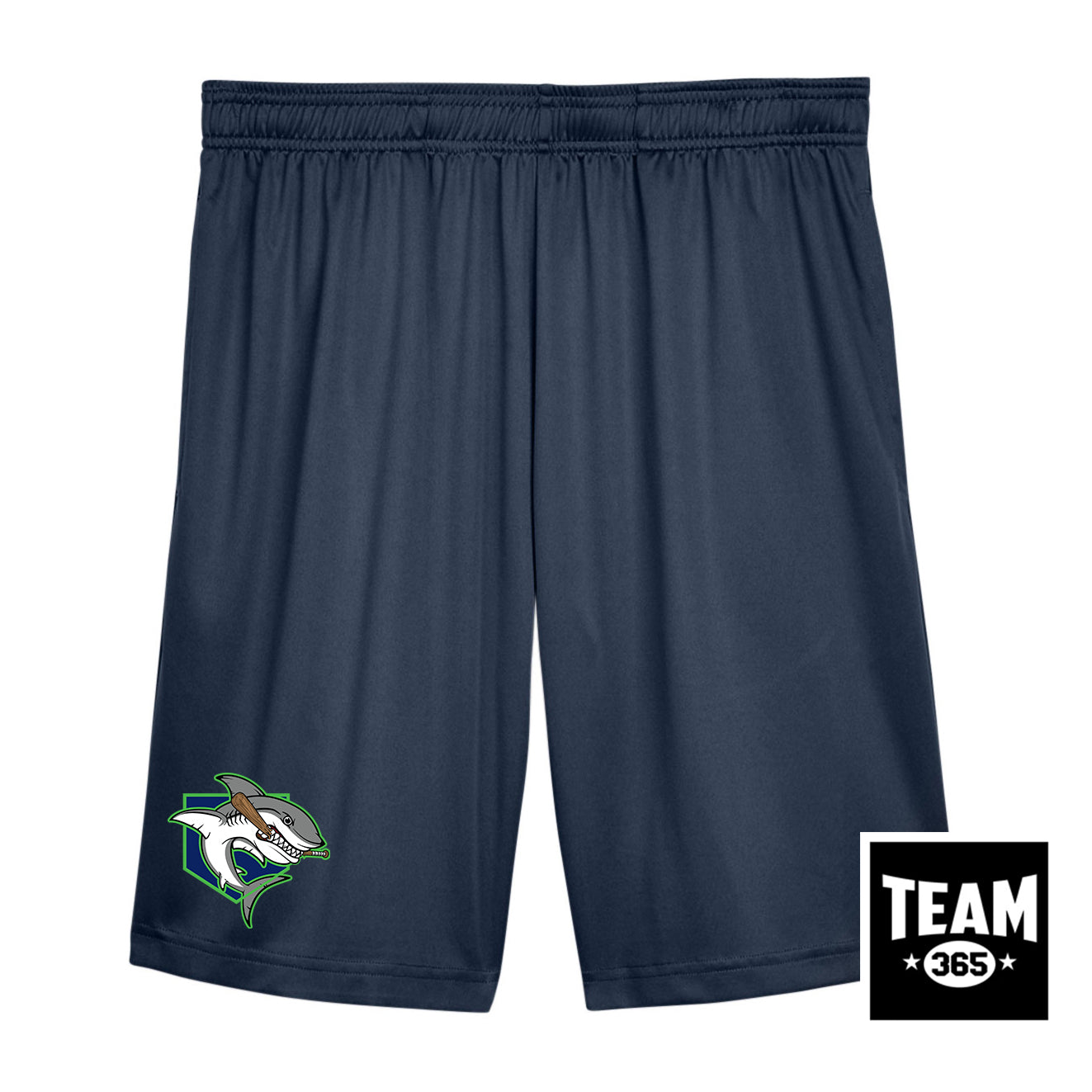 Team 365 Youth & Men's Zone Performance Short - OBP Land Sharks