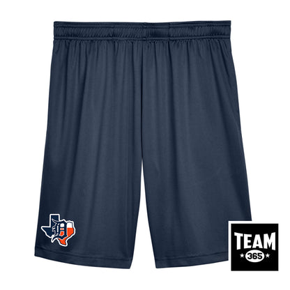 Team 365 Youth & Men's Zone Performance Short - Dallas Tigers Baseball