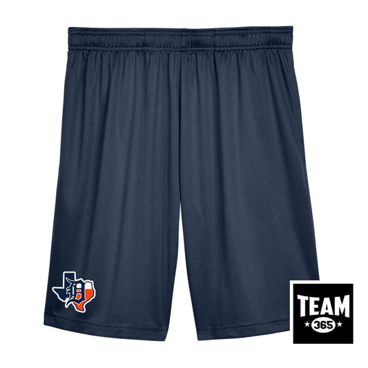 Team 365 Youth & Men's Zone Performance Short - Dallas Tigers Baseball