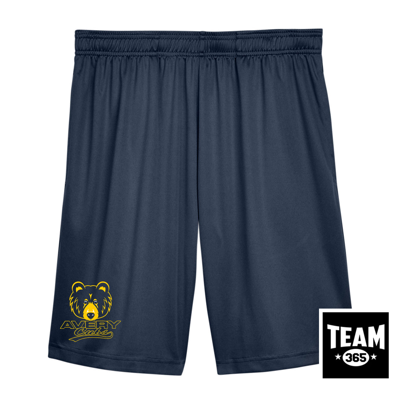 Team 365 TT11SH Men's Zone Performance Short - Avery Cubs