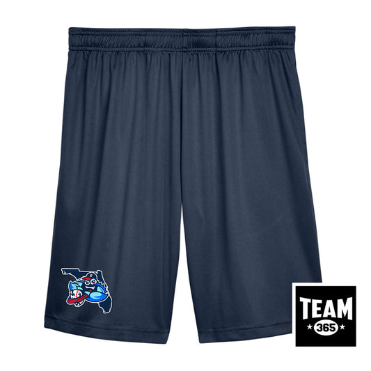 Team 365 Youth & Men's Zone Performance Short - FCA Blueclaws Baseball