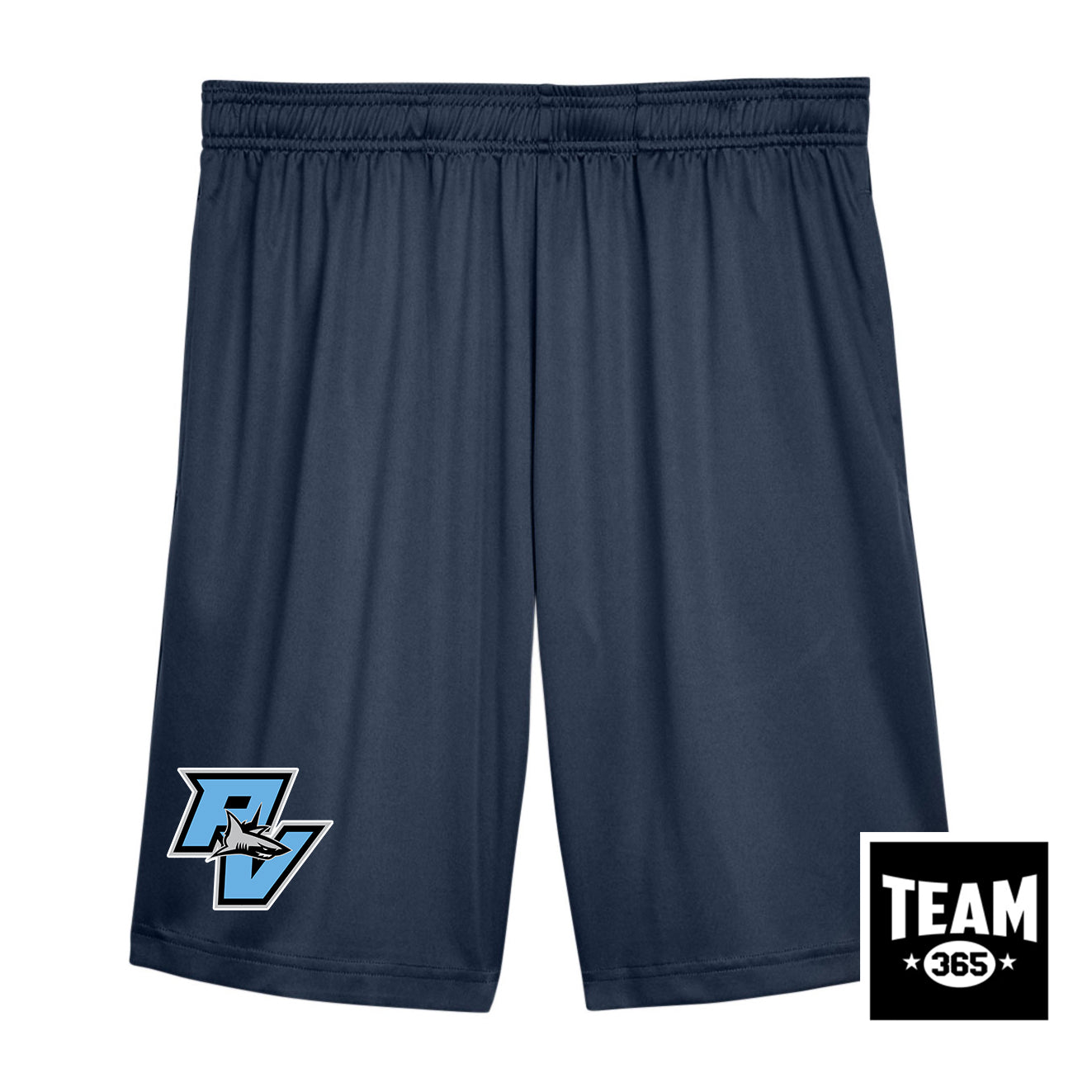 Team 365 Youth & Men's Zone Performance Short - PVAA Sharks Baseball