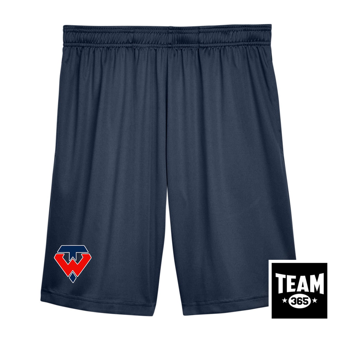 Team 365 Youth & Men's Zone Performance Short - Tampa Warriors Baseball