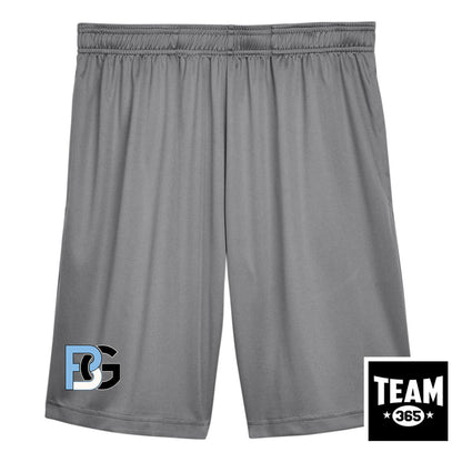 Team 365 TT11SH Men's Zone Performance Short - Lightning Baseball