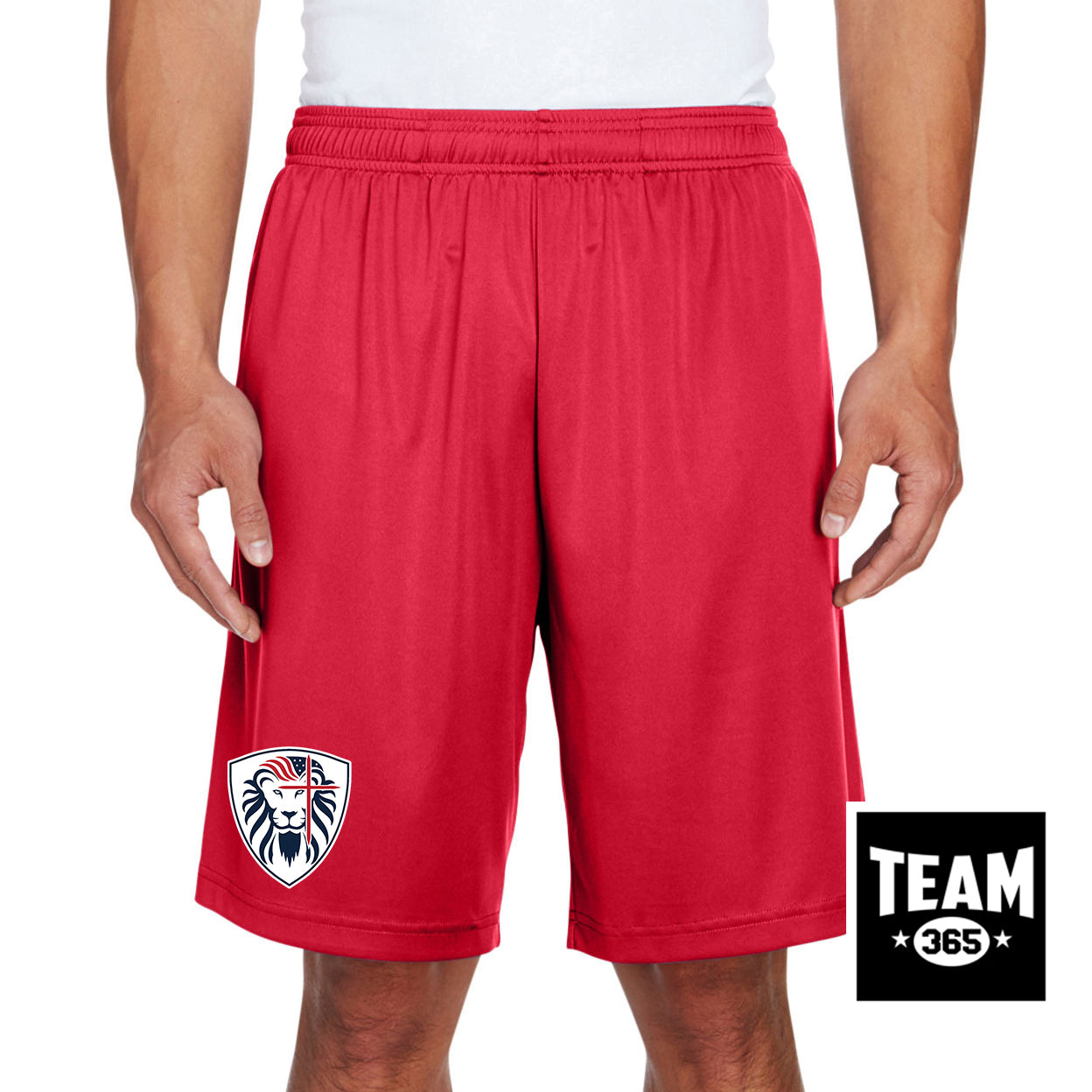 Team 365 Youth & Men's Zone Performance Short - Orlando Lions Baseball