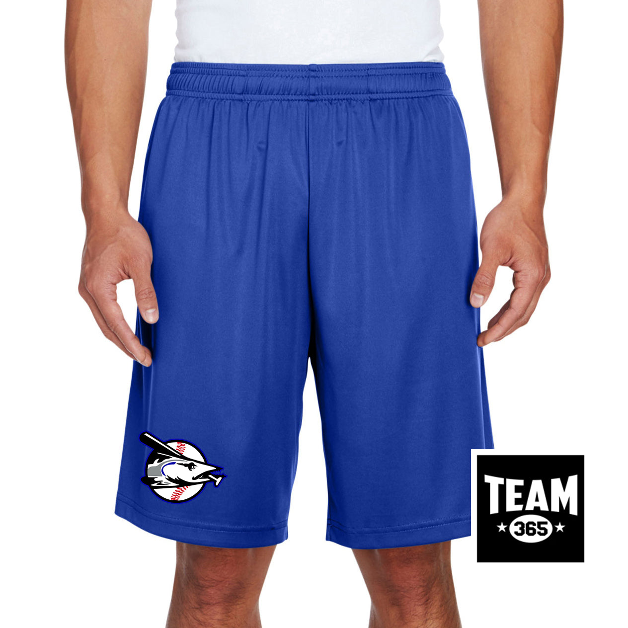 Team 365 Youth & Men's Zone Performance Short - Jax Beach Baseball