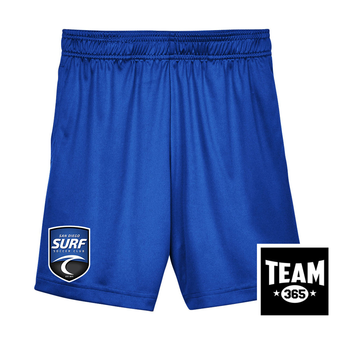 Team 365 TT11SH Men's Zone Performance Short - San Diego Surf Soccer