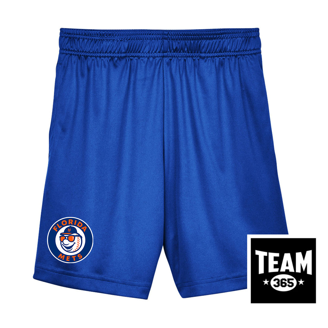 Team 365 Youth & Men's Zone Performance Short - Florida Mets Baseball