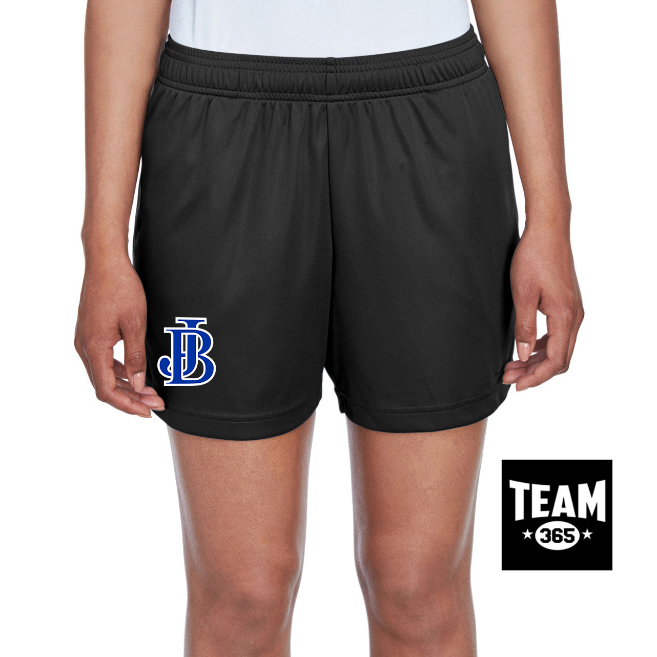 Team 365 TT11SHW Women's Zone Performance Short - Jax Beach Baseball