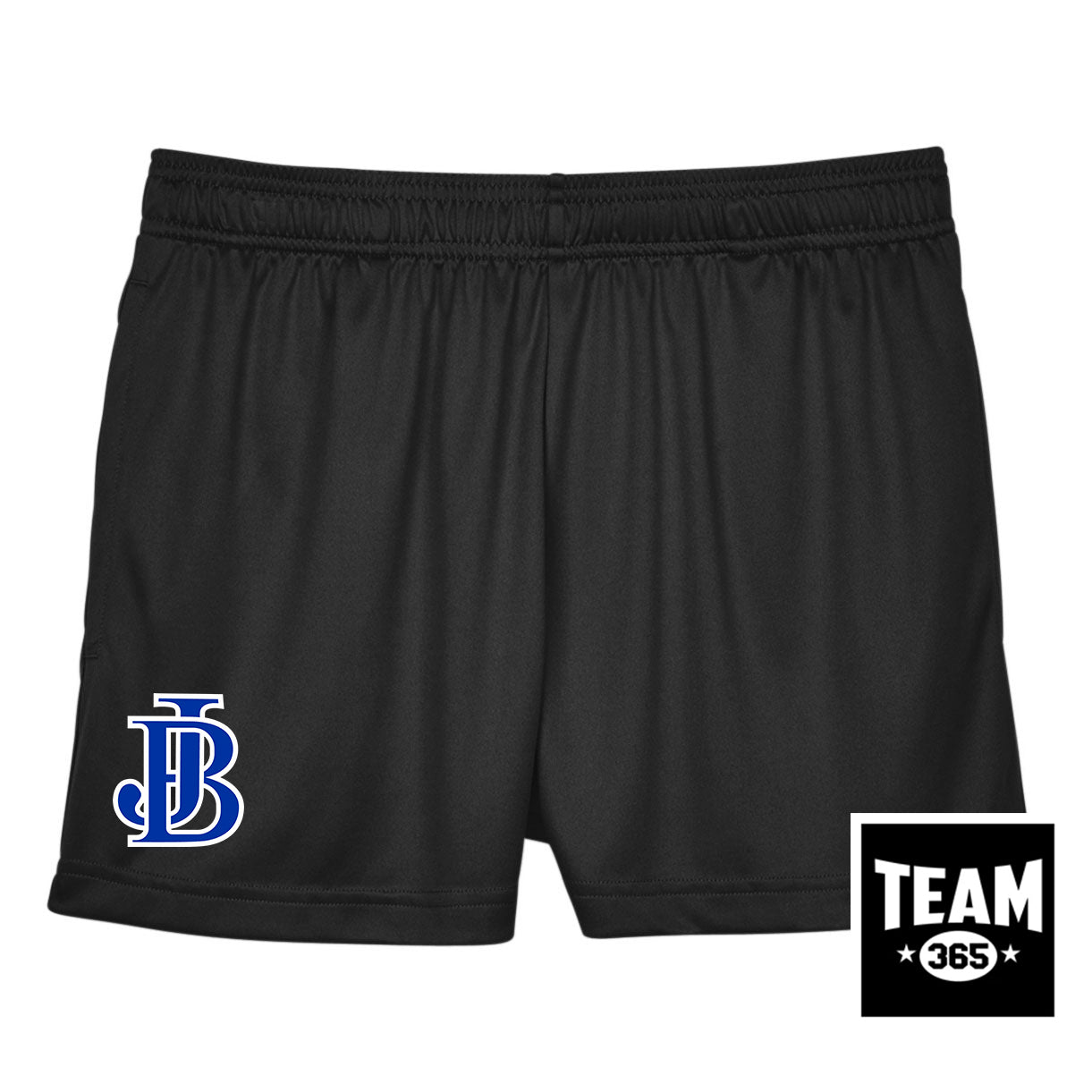 Team 365 TT11SHW Women's Zone Performance Short - Jax Beach Baseball