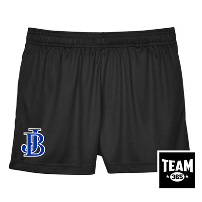 Team 365 TT11SHW Women's Zone Performance Short - Jax Beach Baseball