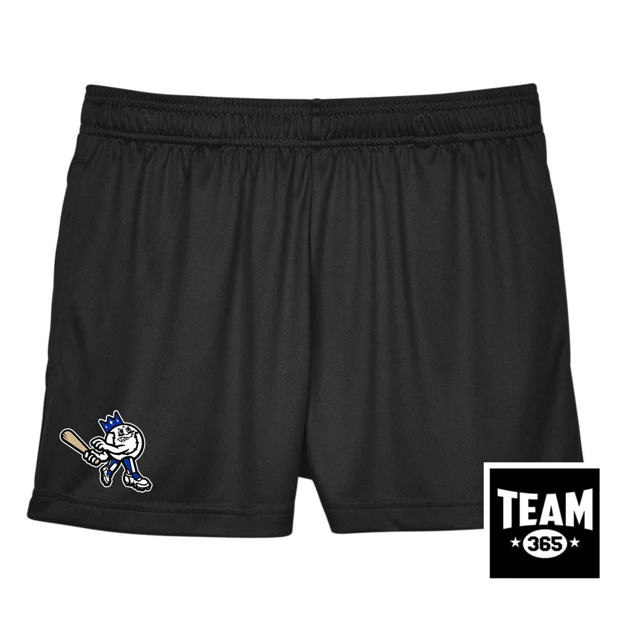 Team 365 TT11SHW Women's Zone Performance Short - JCB Diamond Kings Baseball