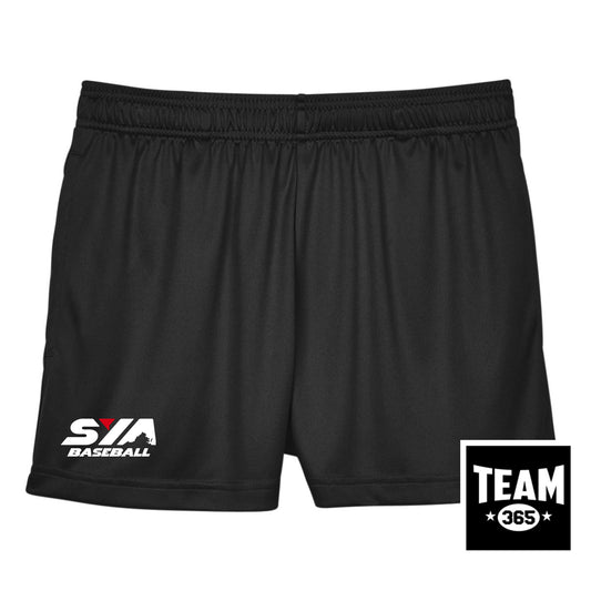 Team 365 TT11SHW Women's Zone Performance Short - SYA Baseball