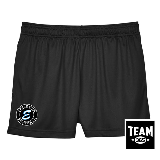 Team 365 TT11SHW Women's Zone Performance Short - Explosion Softball