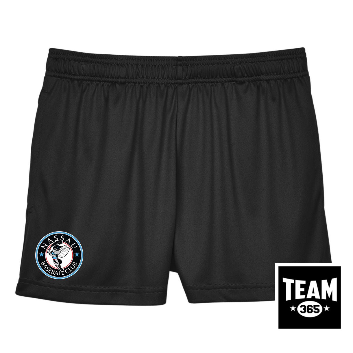 Team 365 TT11SHW Women's Zone Performance Short - NBC Gnats Baseball