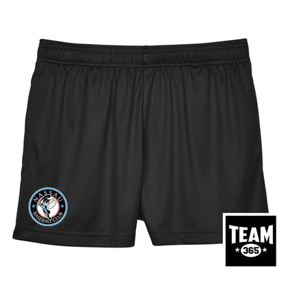 Team 365 TT11SHW Women's Zone Performance Short - NBC Gnats Baseball