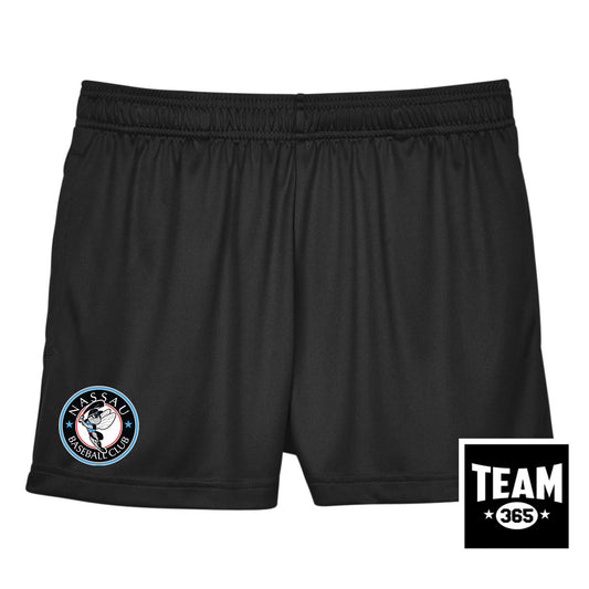 Team 365 TT11SHW Women's Zone Performance Short - NBC Gnats Baseball