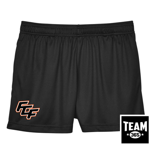 Team 365 TT11SHW Women's Zone Performance Short - FCF Flight Baseball