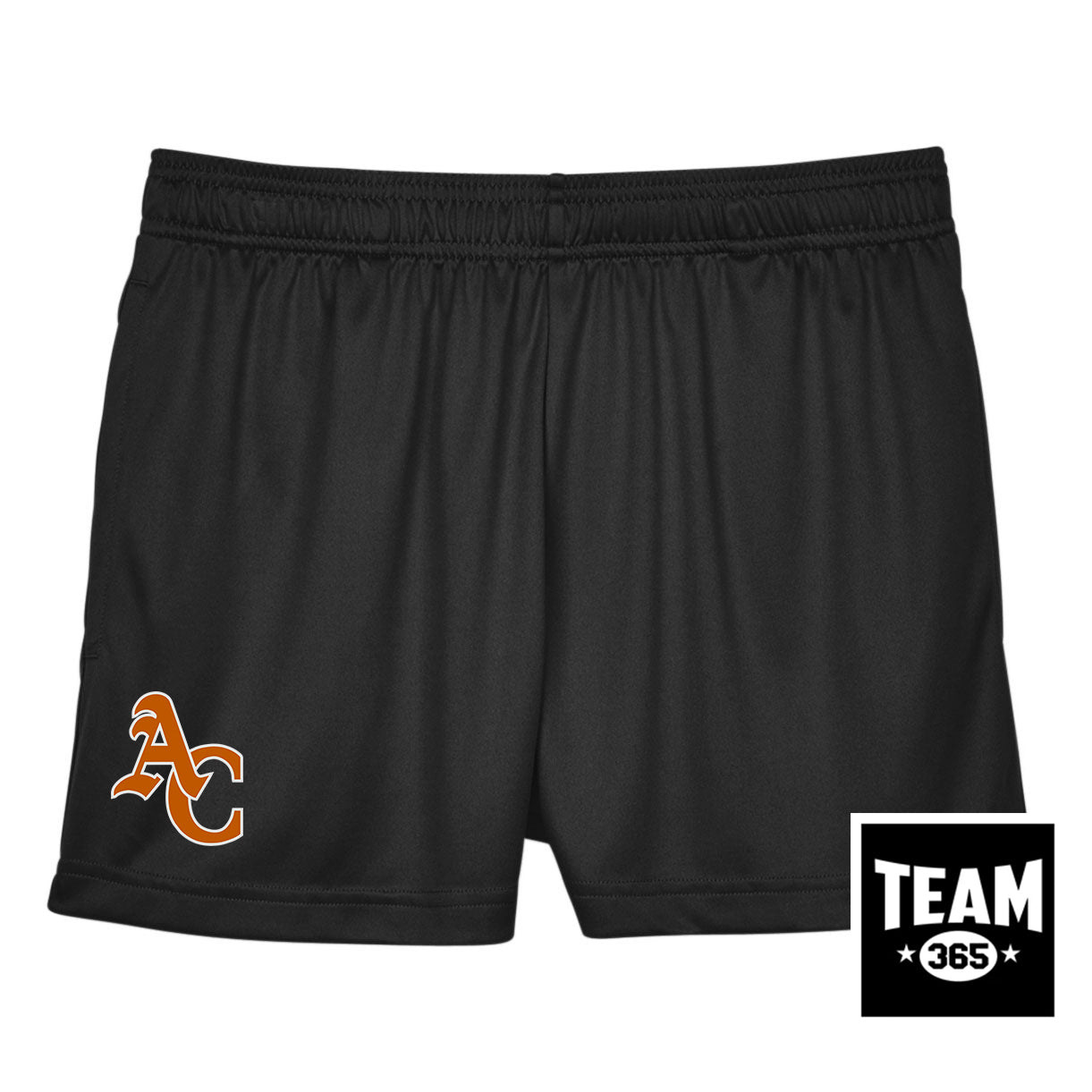 Team 365 TT11SHW Women's Zone Performance Short - Ancient City Reds