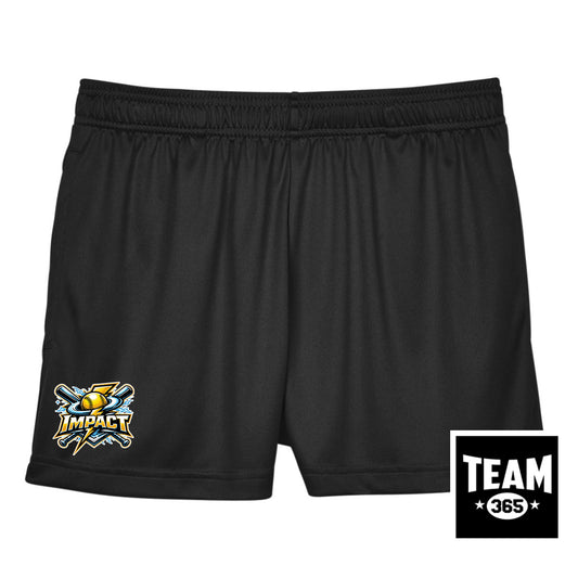 Team 365 TT11SHW Women's Zone Performance Short - Impact Softball - Massachusetts