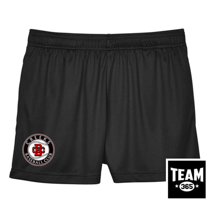 Team 365 TT11SHW Women's Zone Performance Short - Creeks Baseball Club - CBC