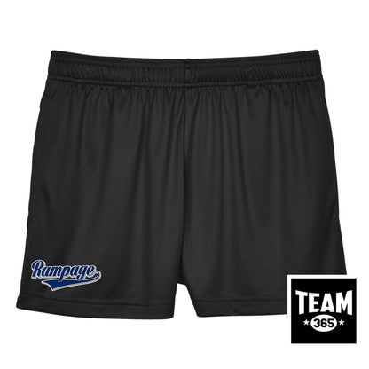 Team 365 TT11SHW Women's Zone Performance Short - Mississippi Rampage
