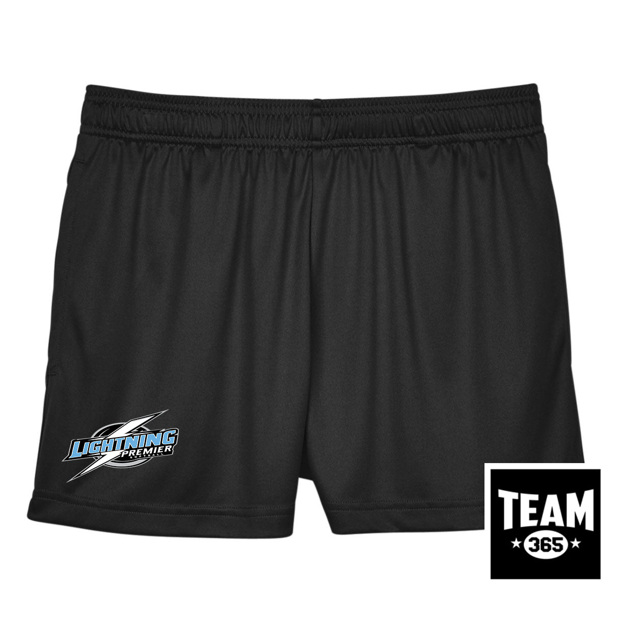 Team 365 TT11SHW Women's Zone Performance Short - Lightning Premier Softball