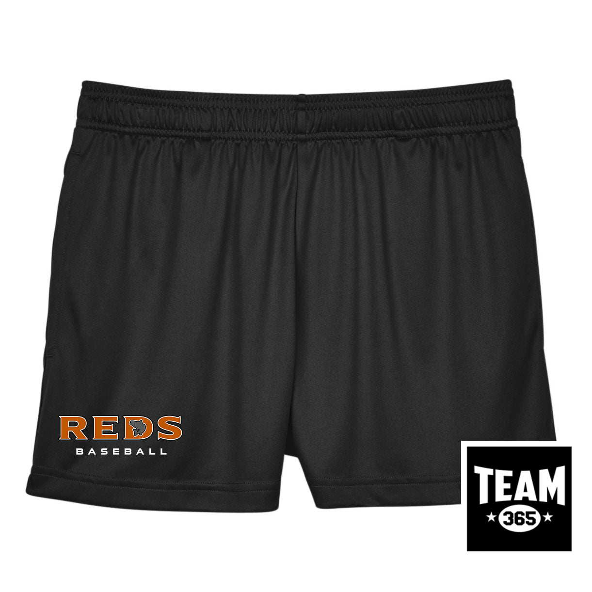Team 365 TT11SHW Women's Zone Performance Short - Ancient City Reds