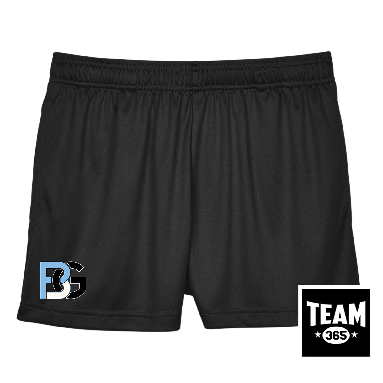 Team 365 TT11SHW Women's Zone Performance Short - Lightning Baseball