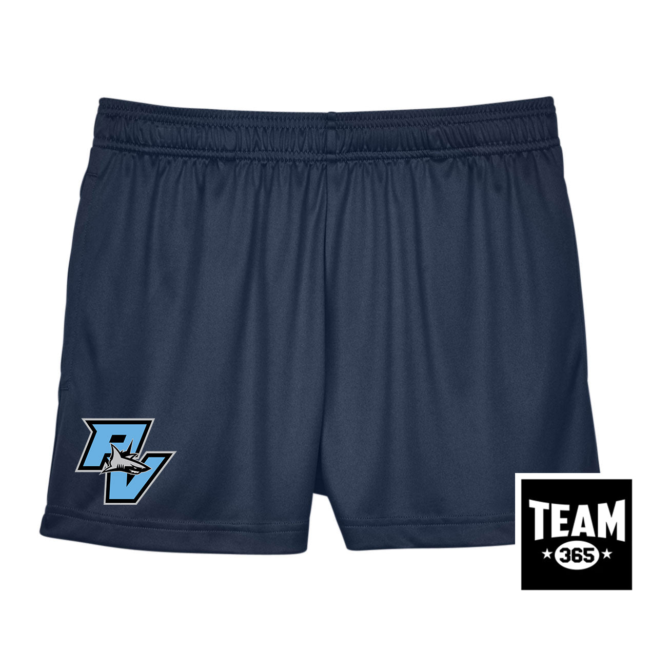 Team 365 TT11SHW Women's Zone Performance Short - PV Sharks