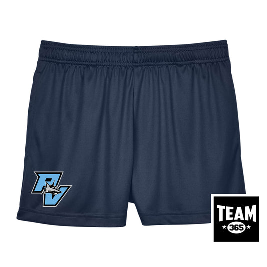 Team 365 TT11SHW Women's Zone Performance Short - PV Sharks