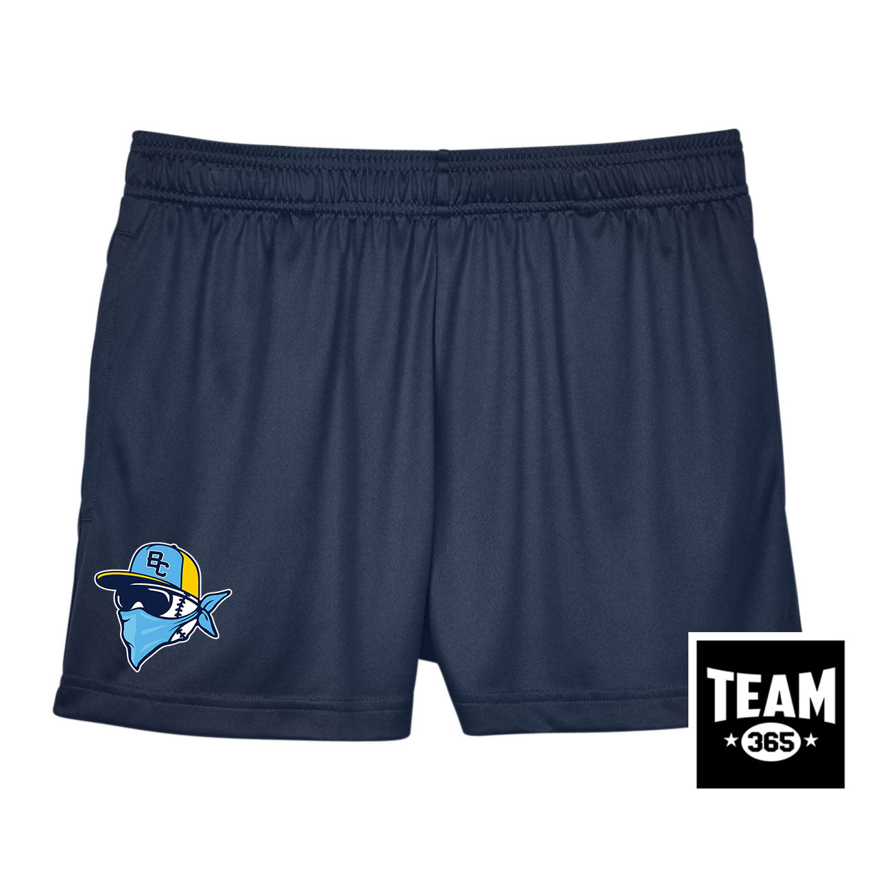 Team 365 TT11SHW Women's Zone Performance Short - Bold City Bandits Baseball