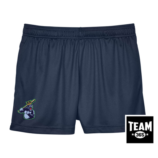 Team 365 TT11SHW Women's Zone Performance Short - OBP Gorilla Kings