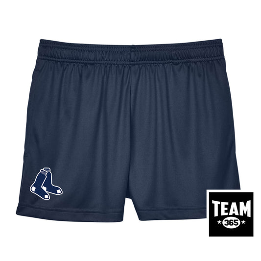Team 365 TT11SHW Women's Zone Performance Short - Blue Sox Baseball