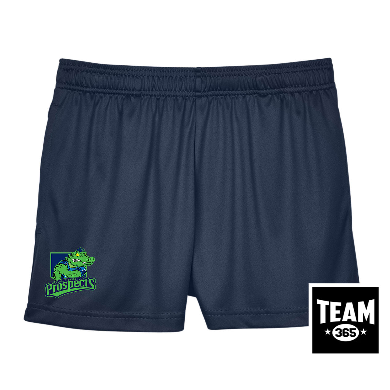 Team 365 TT11SHW Women's Zone Performance Short - OBP Swamp Kings