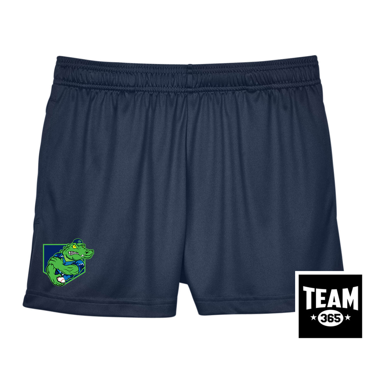 Team 365 TT11SHW Women's Zone Performance Short - OBP Swamp Kings