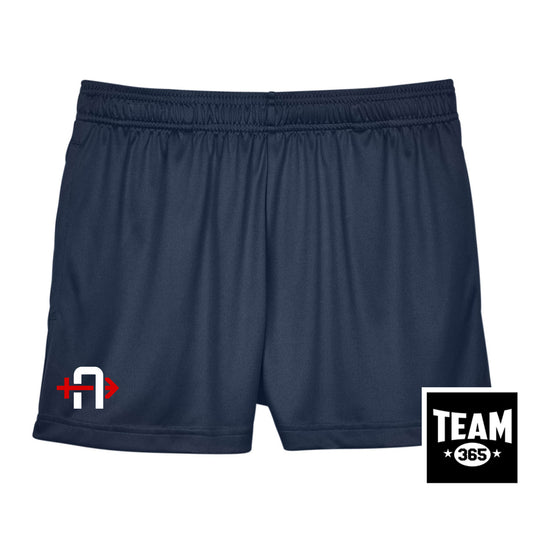 Team 365 TT11SHW Women's Zone Performance Short - Arrows Baseball