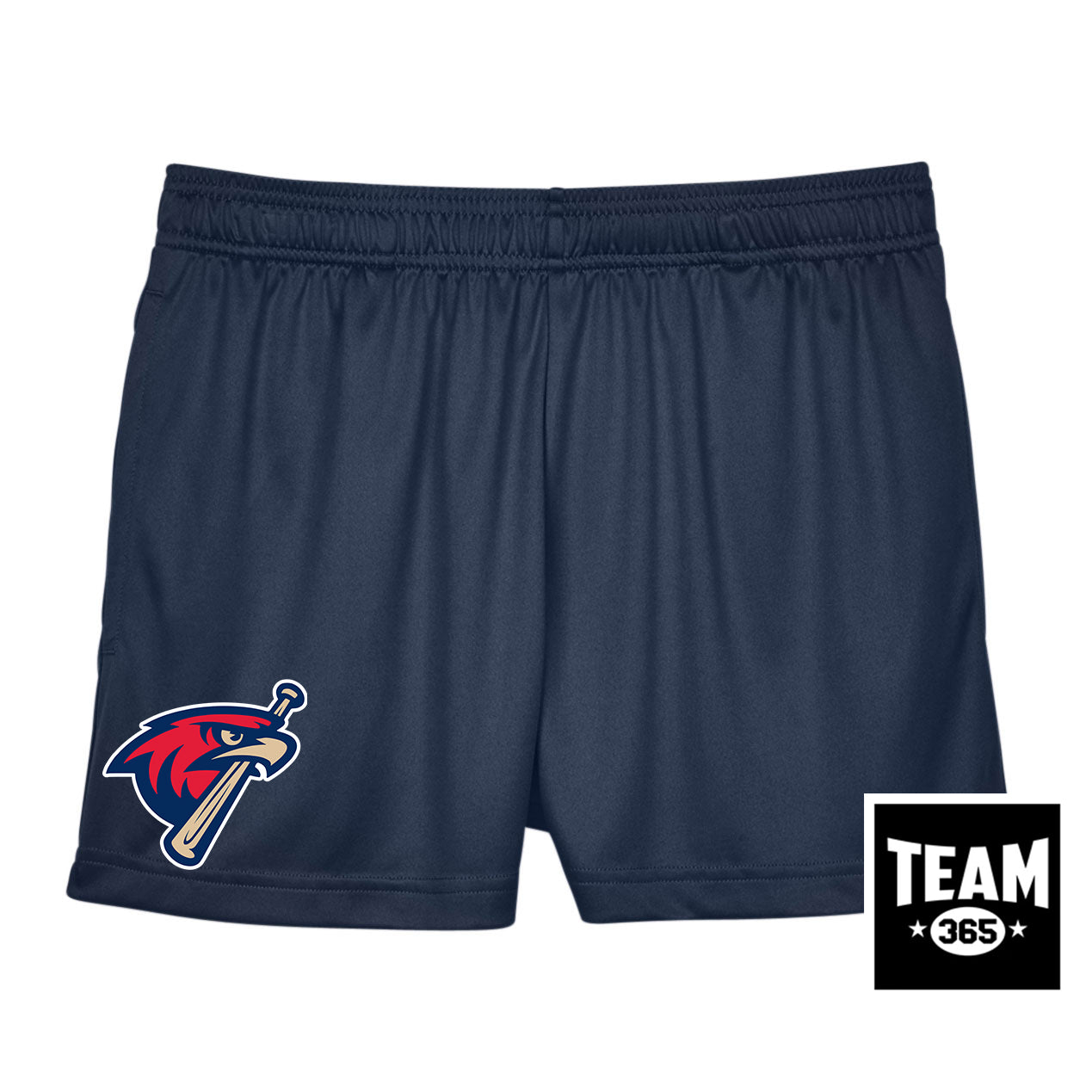 Team 365 TT11SHW Women's Zone Performance Short - MSA Redtails Baseball