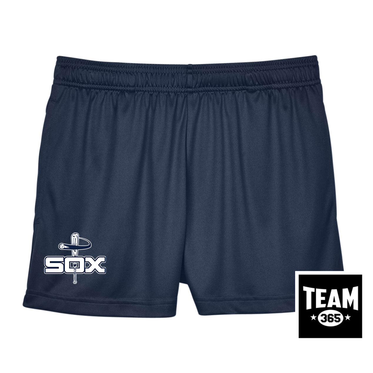Team 365 TT11SHW Women's Zone Performance Short - East Coast Sox Baseball